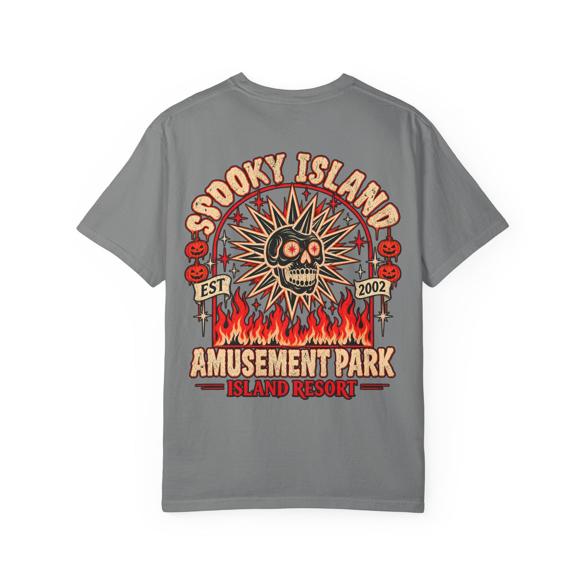 Spooky Island Amusement Park Tee