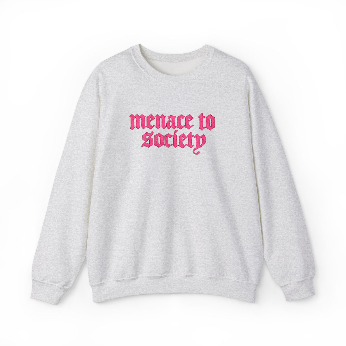 Public Menace Embroidery Crewneck