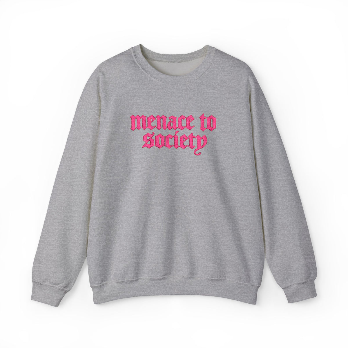 Public Menace Embroidery Crewneck