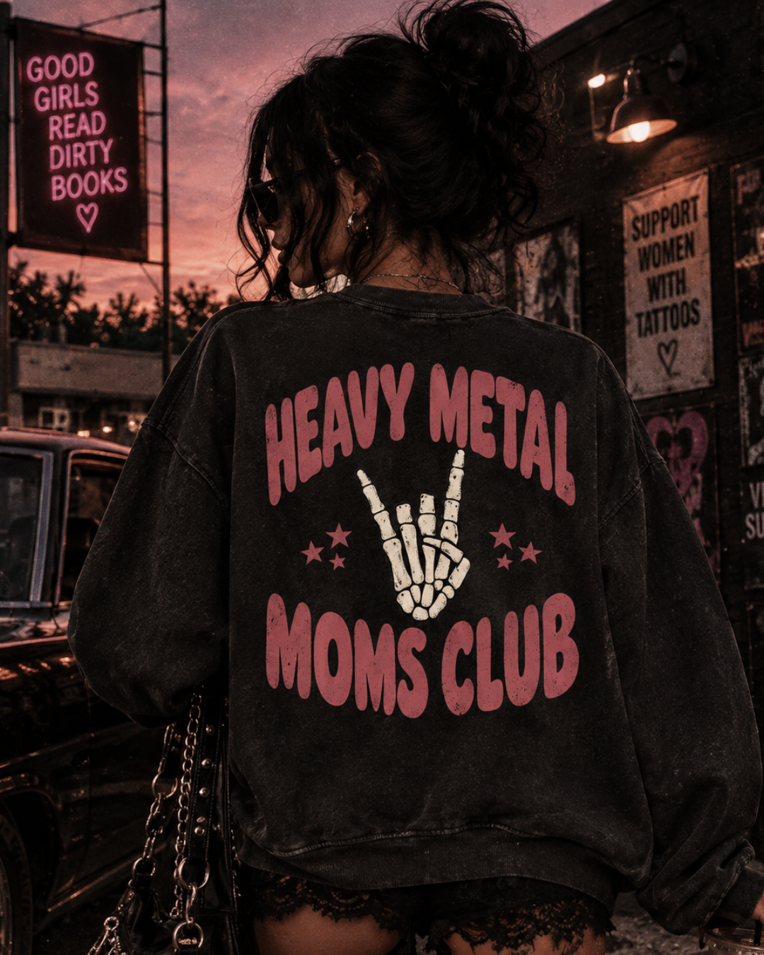 The Mom Pit Crew-neck