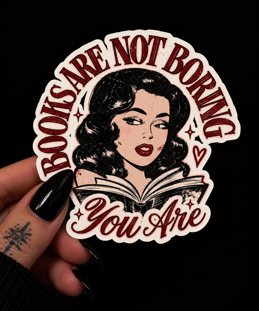 Plot Twist, You’re Boring Sticker