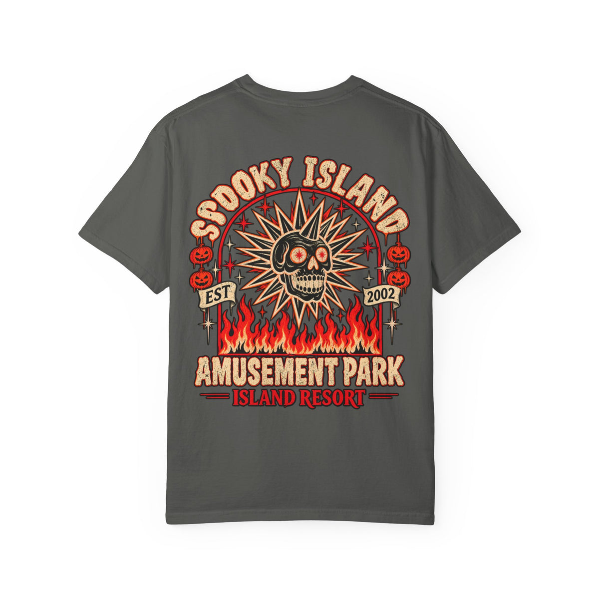 Spooky Island Amusement Park Tee